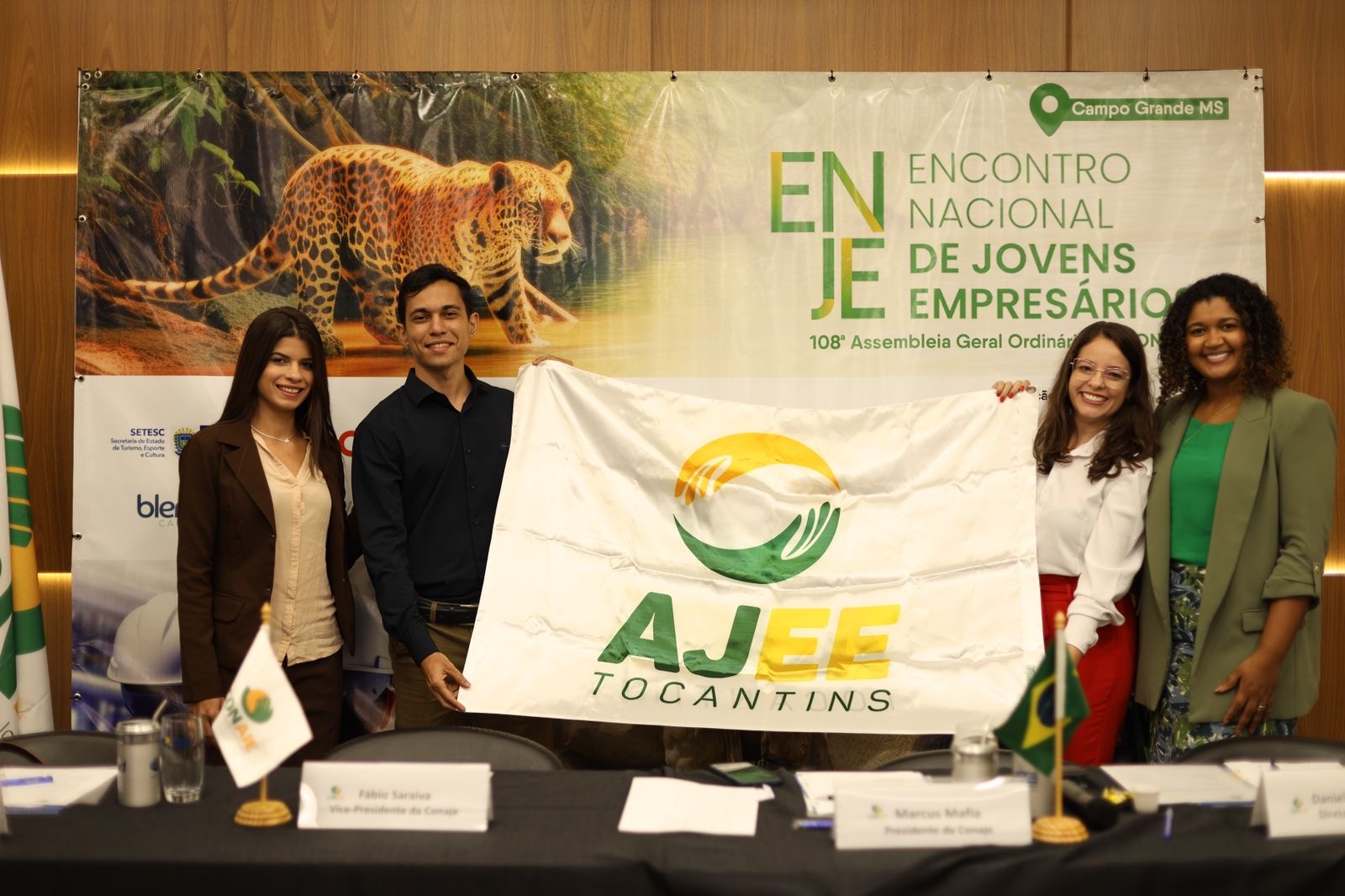 AJEE/TO participa do primeiro ENJE de 2024 em Campo Grande/MS