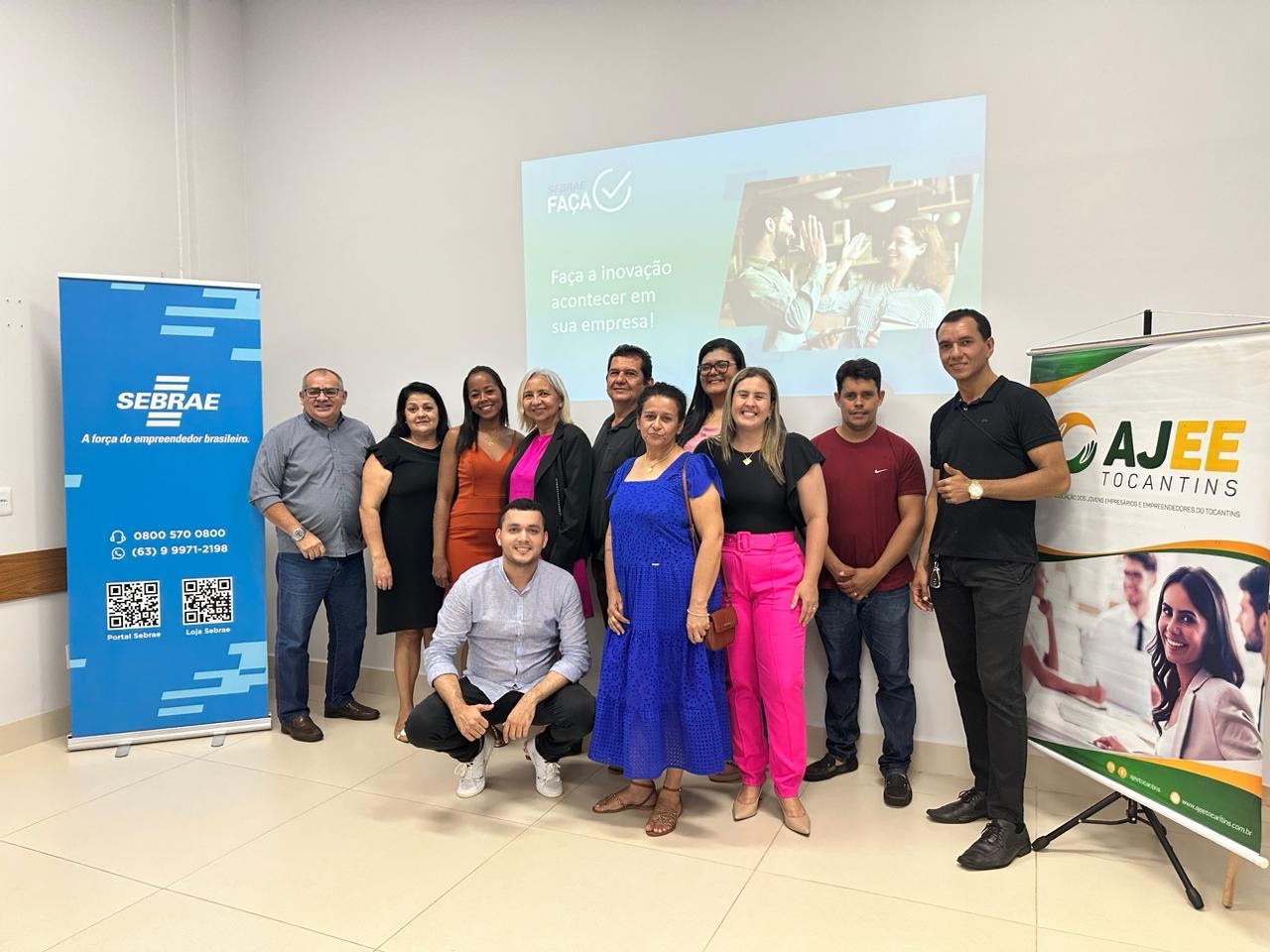 AJEE/TO em ação: comunidade empresarial de Paraíso do Tocantins se reúne em evento de inovação
